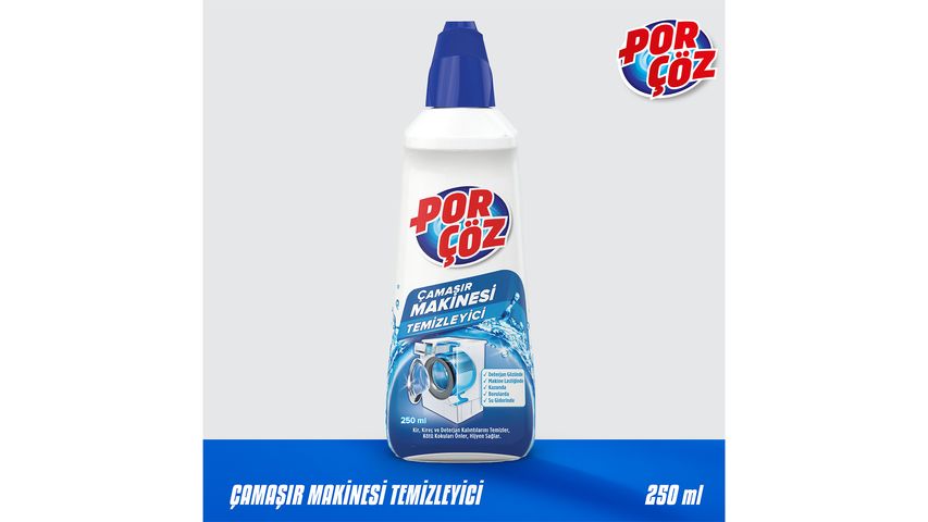 Porçöz Çamaşır Makinesi Temizleyici 250 ml