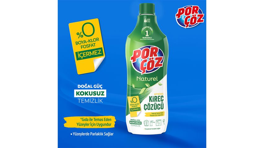 Porçöz Plant-Based Limescale Remover 1000 ml