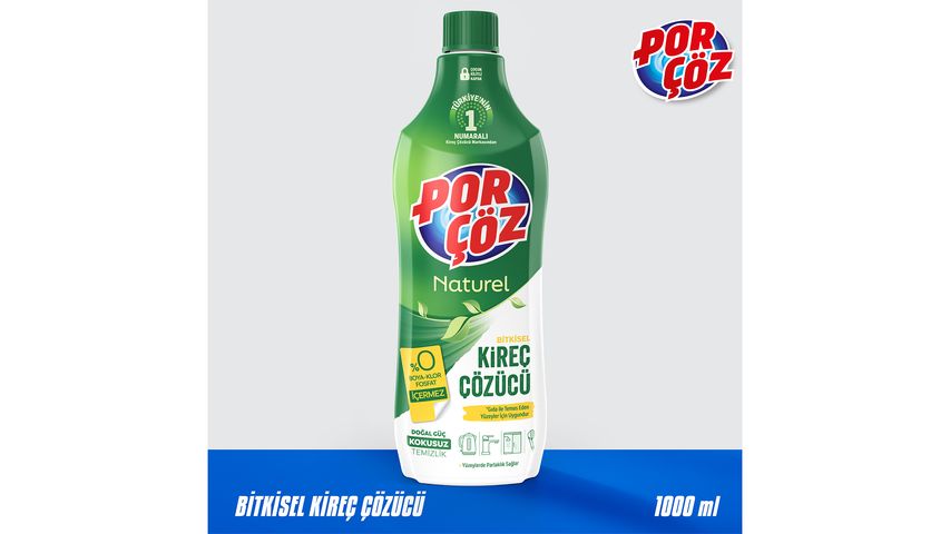 Porçöz Plant-Based Limescale Remover 1000 ml