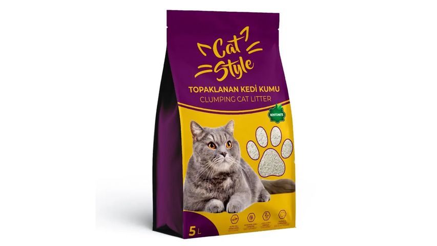 Catstyle Bentonite Natural Cat Litter 5 L