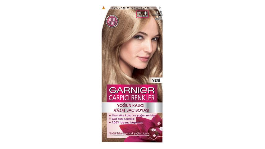 Garnier Çarpıcı Renkler Bal Kumral Saç Boyası 7.0