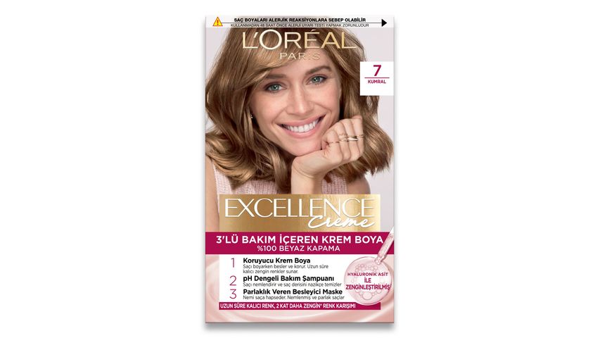 L'Oréal Paris Excellence Creme 7 Kumral Saç Boyası