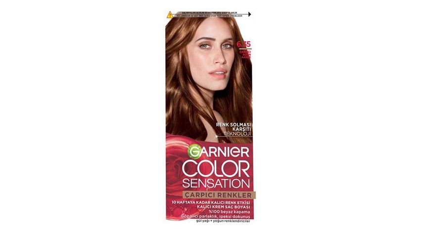 Garnier Striking Colors Hair Dye 6.35 Golden Brown