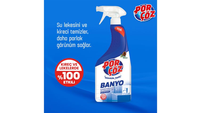 Porçöz Bathroom Spray 750 ml