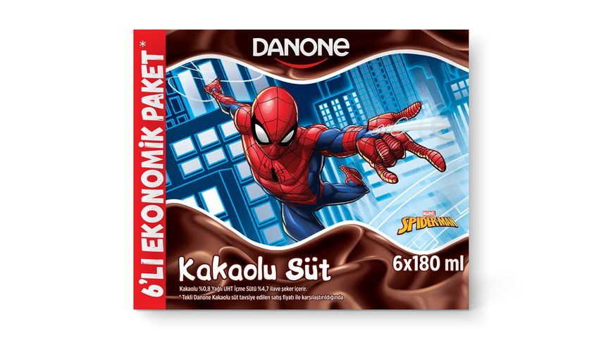 Danone Disney Cocoa Milk 6 x 180 ml