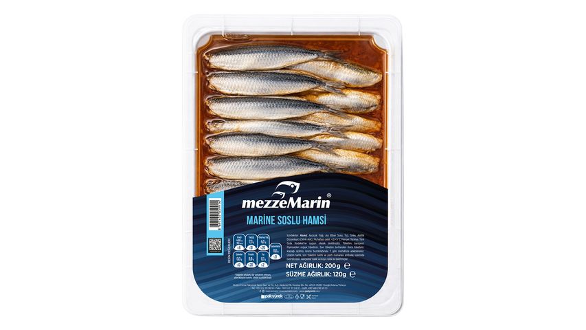 Mezzemarin Marinated Anchovies 200 g