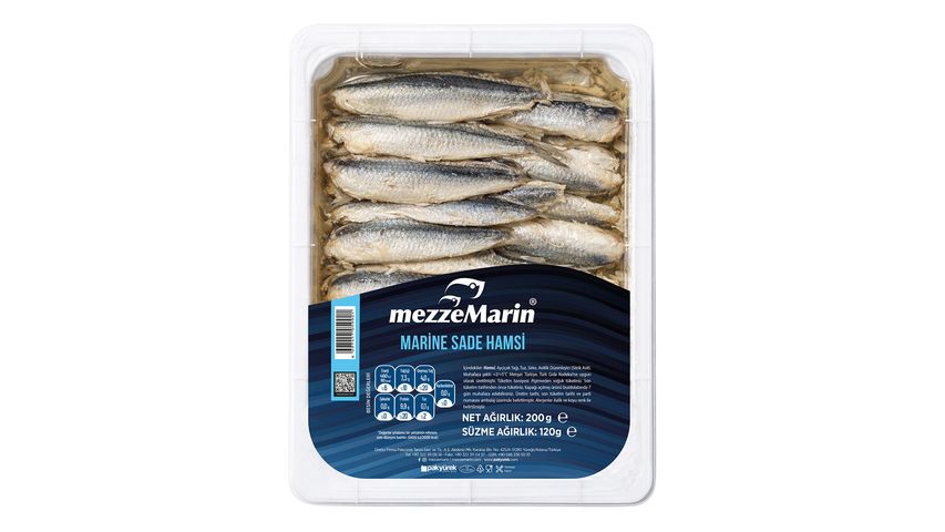 Mezzemarin Marine Sade Hamsi 200 g