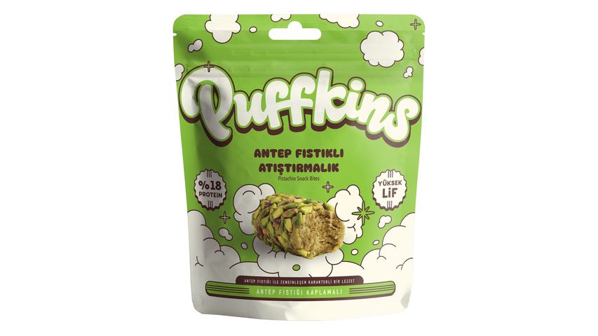 Puffkins Pistachio Snack 75 g