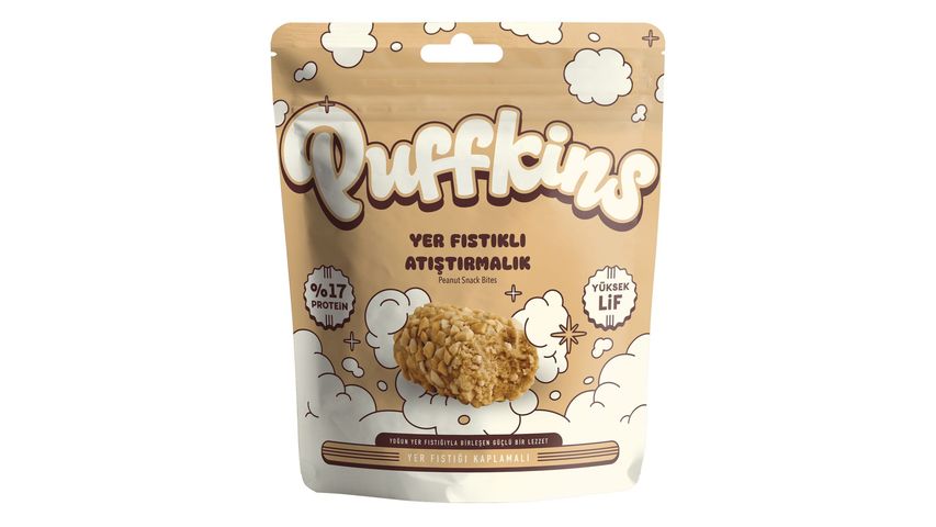 Puffkins Yer Fıstıklı Atıştırmalık 75 g