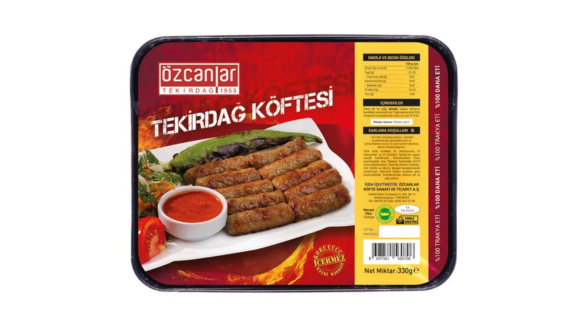 Özcanlar Tekirdağ Köfte 330 g