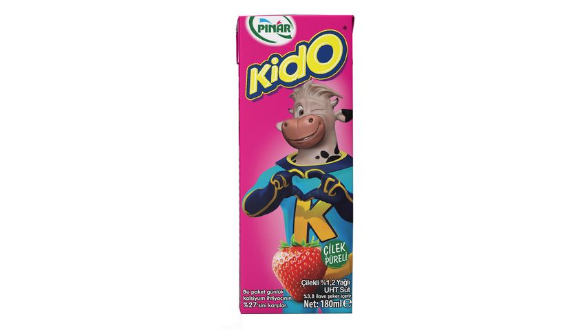 Pınar Kido Çilekli Süt 180 ml
