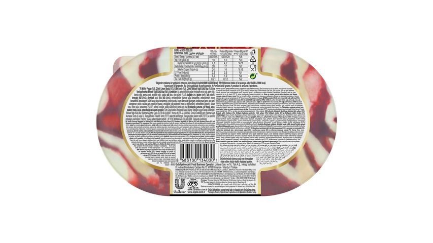 Algida Carte d'Or World Flavors Strawberry Millefeuille 800 ml