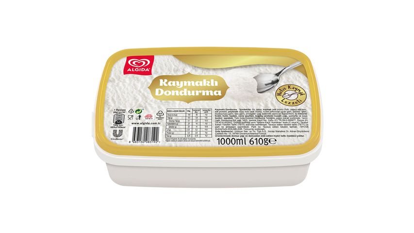 Algida Creamy Ice Cream 1000 ml