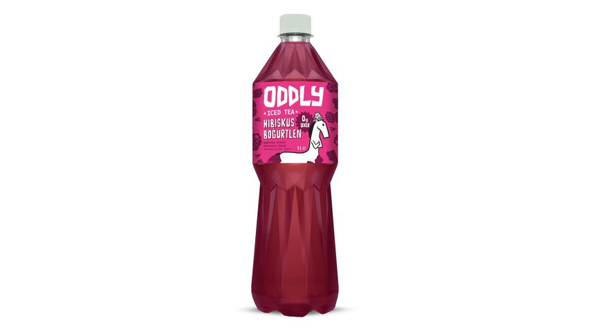 Oddly Hibiscus & Blackberry Flavored Iced Tea 1 L