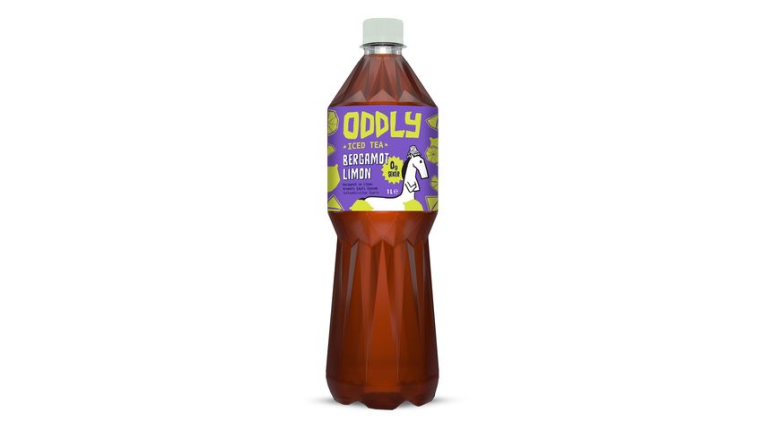 Oddly Bergamot & Lemon Flavored Iced Tea 1 L