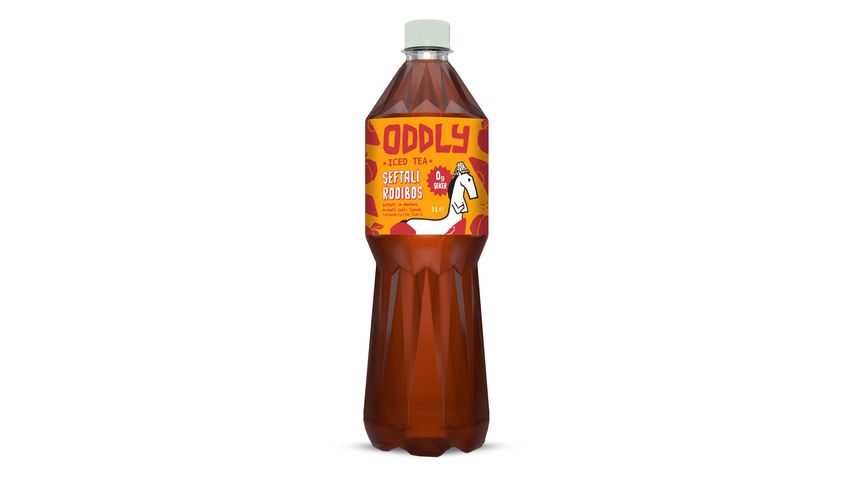 Oddly Siyah Çay & Şeftali Rooibos Aromalı Soğuk Çay 1 L