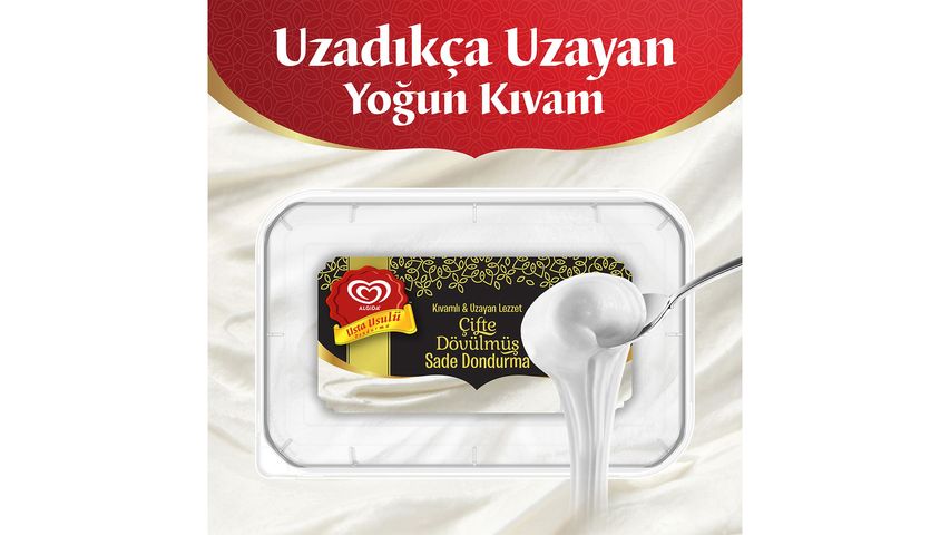 Algida Usta Usulü Çifte Dövülmüş 500 ml