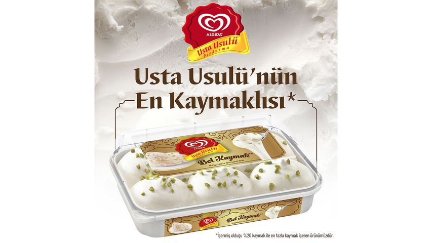 Algida Usta Usulü Bol Kaymak 500 ml