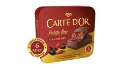Algida Carte d'Or Petite Bar Chocoberry 6'lı 276 ml