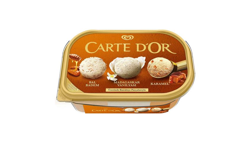 Algida Carte d'Or Classic Extra Bal Badem & Karamel 850 ml