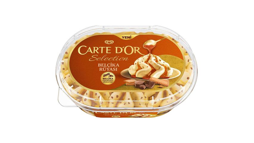Algida Carte d'Or Selection Belçika Rüyası 800 ml