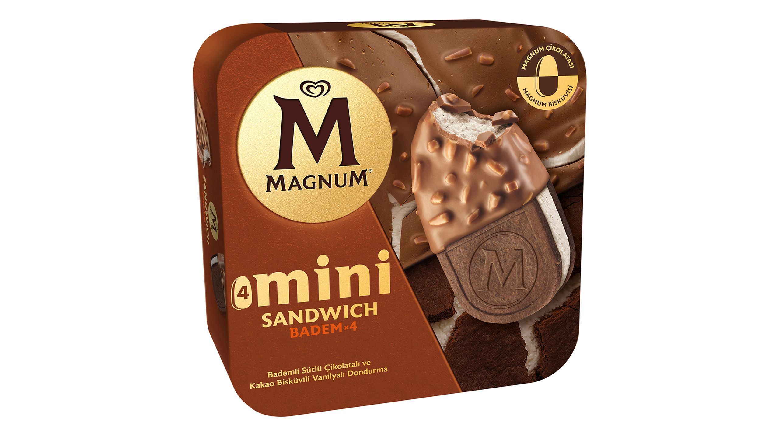 Buy Algida Magnum Mini Sandwich 400 ml | Yemeksepeti Market