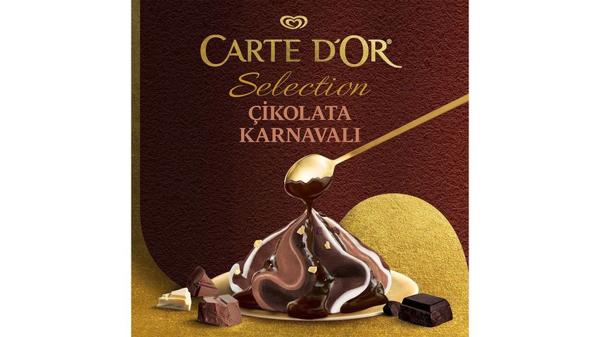 Algida Carte d'Or Selection Çikolata Karnavalı 800 ml