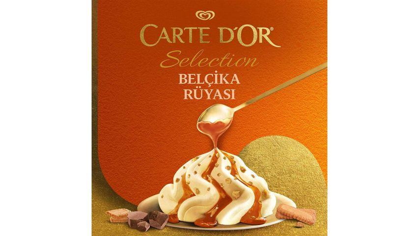 Algida Carte d'Or Selection Belçika Rüyası 800 ml