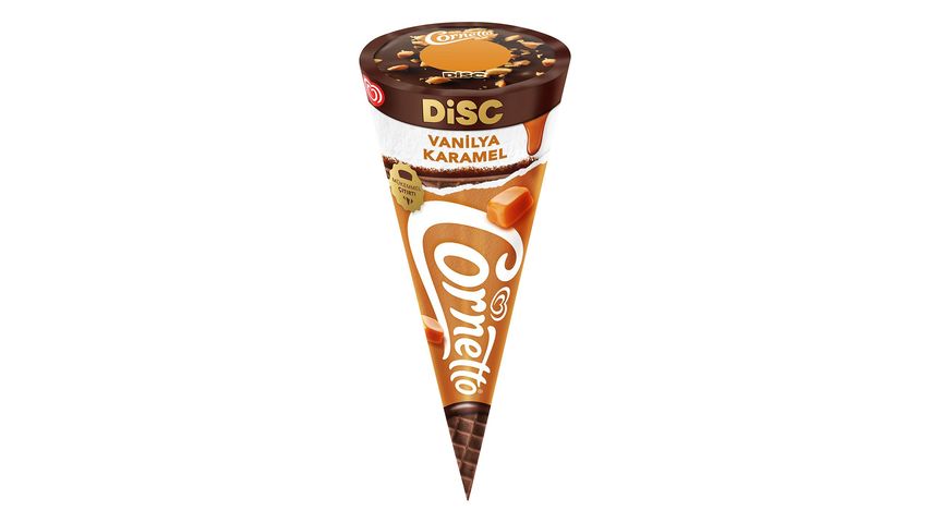 Cornetto Disc Vanilya Karamel 130 ml