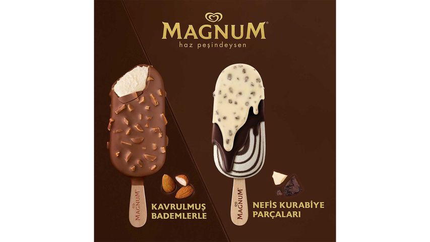Magnum Mini Cookie & Badem 338 ml