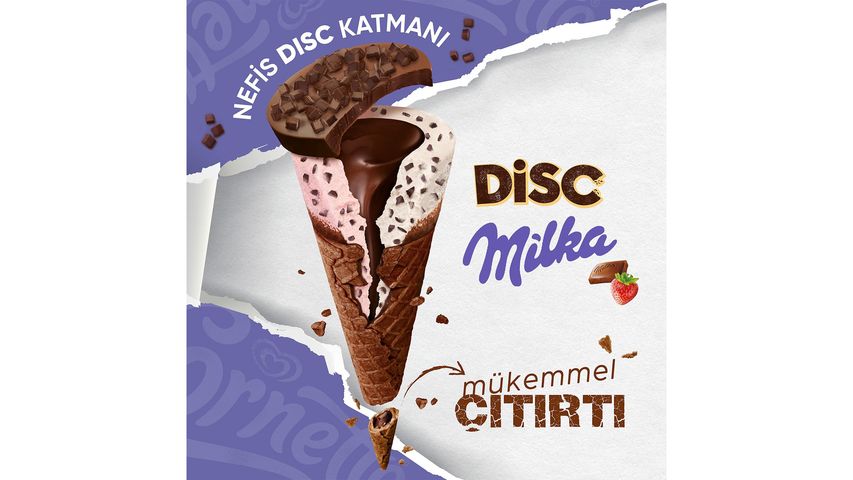 Algida Cornetto Disc Milka 130 ml