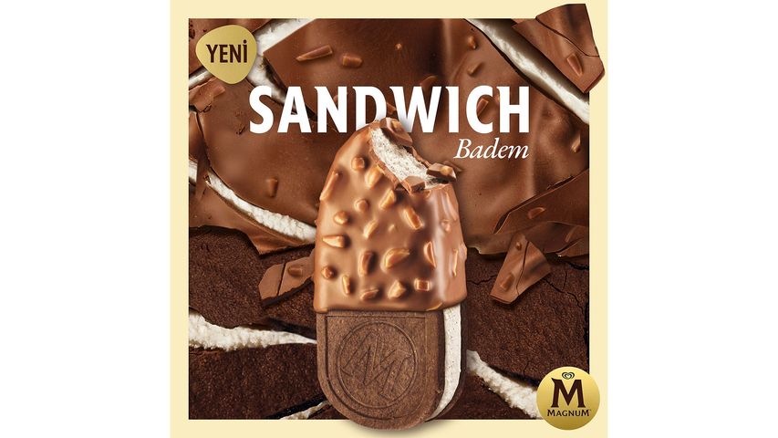 Magnum Sandwich Badem 140 ml