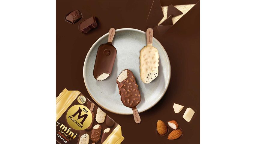 Magnum Mini Classic Badem Beyaz 345 ml