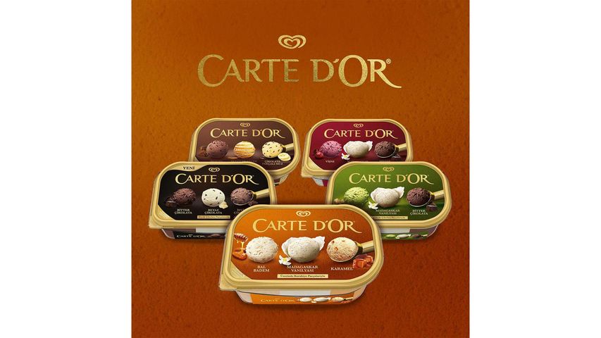 Algida Carte d'Or Classic Extra Bal Badem & Karamel 850 ml
