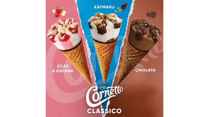 Cornetto Classico Kaymak 125 ml