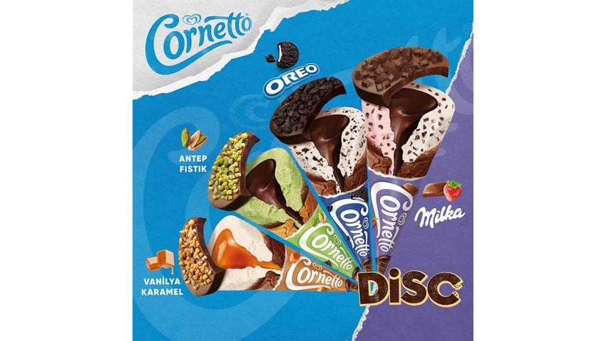 Algida Cornetto Disc Milka 130 ml