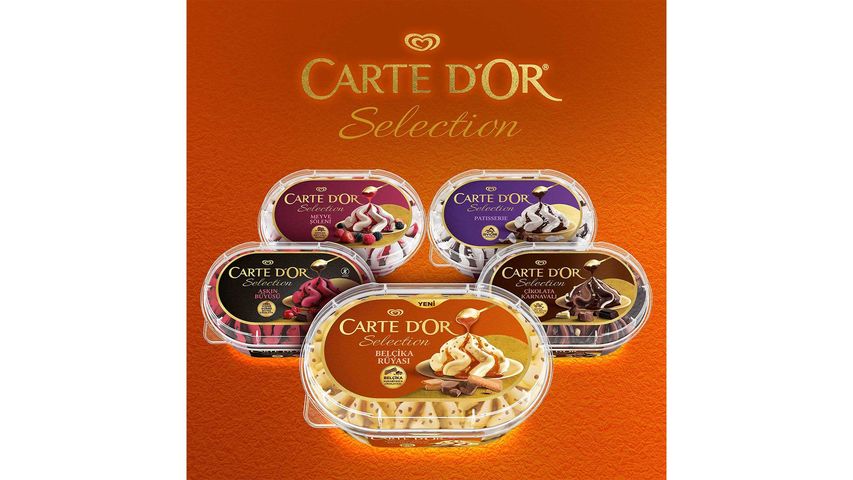 Algida Carte d'Or Selection Belçika Rüyası 800 ml