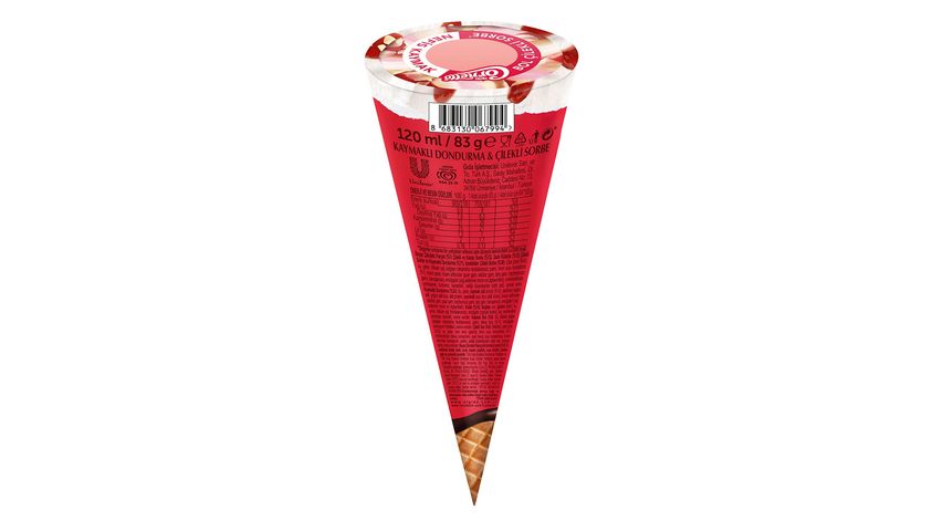 Cornetto Classico Çilek 120 ml