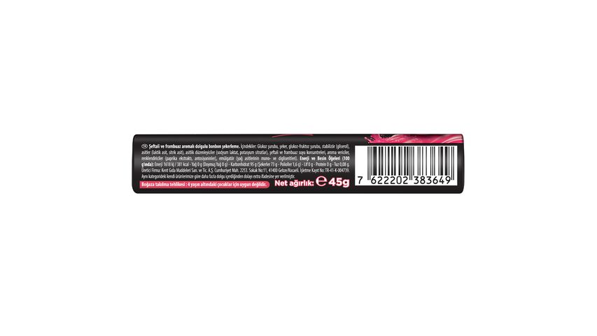 Olips Eksrta Şeftali & Ahududu Aromalı Şeker 45 g