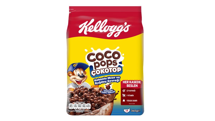 Kellogg's Coco Pops Çokotop 360 g