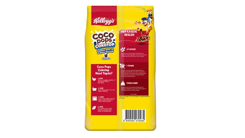 Kellogg's Coco Pops Chocolate Wheat and Corn Flakes 200 g