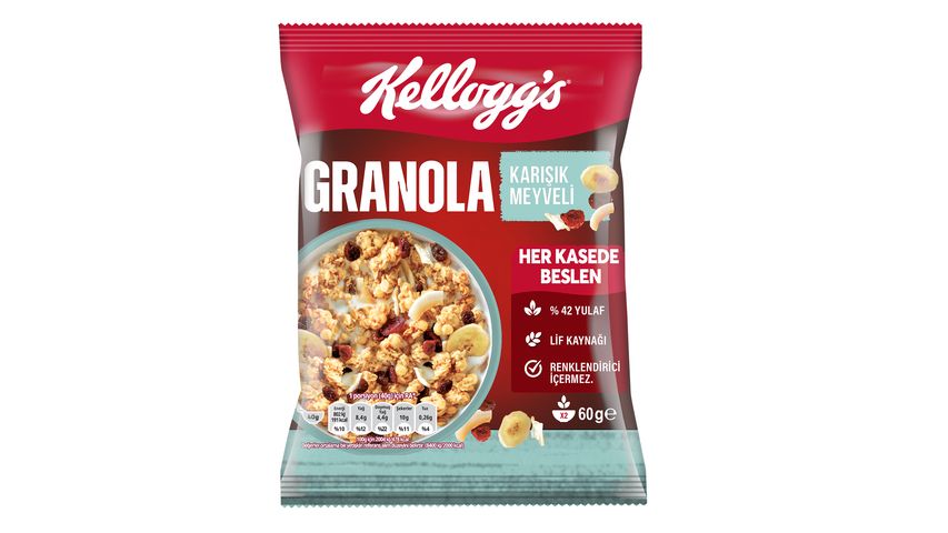 Kellogg's Karışık Meyveli Granola 60 g