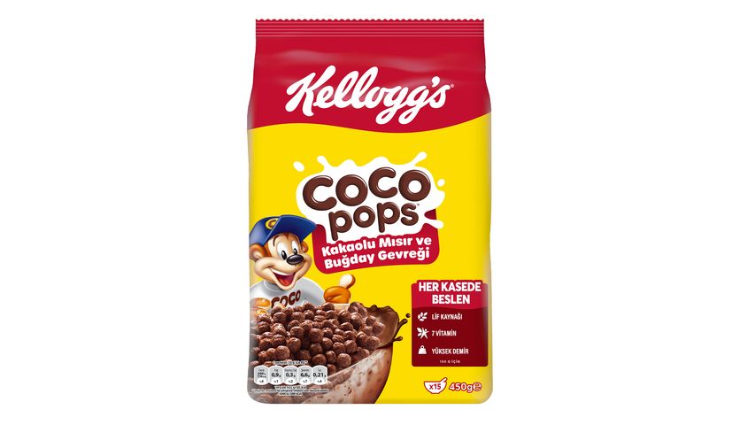 Kellogg's Coco Pops Breakfast Cereal 450 g