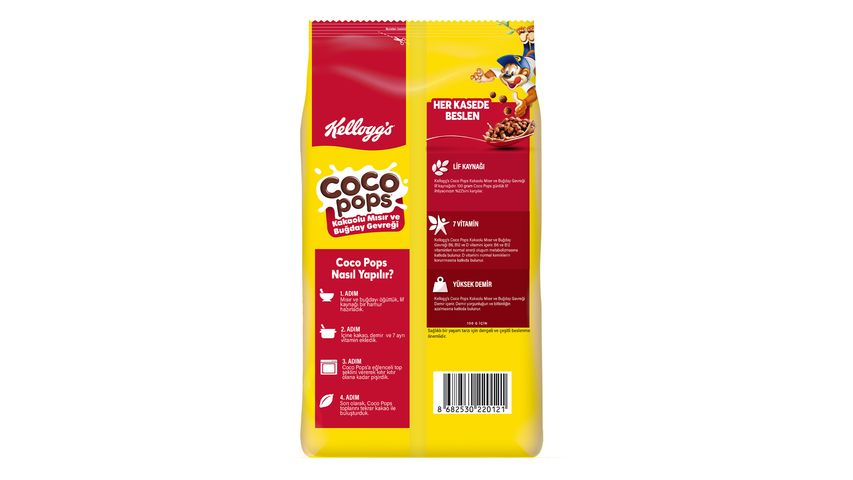 Kellogg's Coco Pops Mısır Gevreği 700 g
