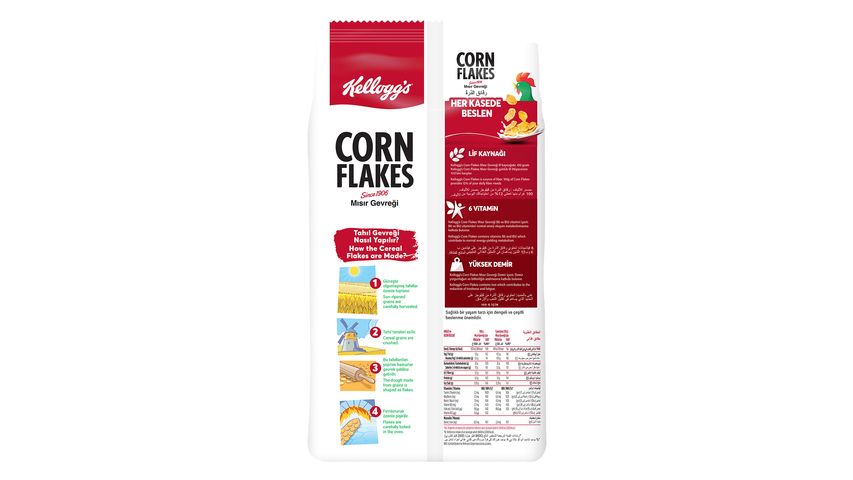 Kellogg's Corn Flakes Kahvaltılık Gevrek 650 g