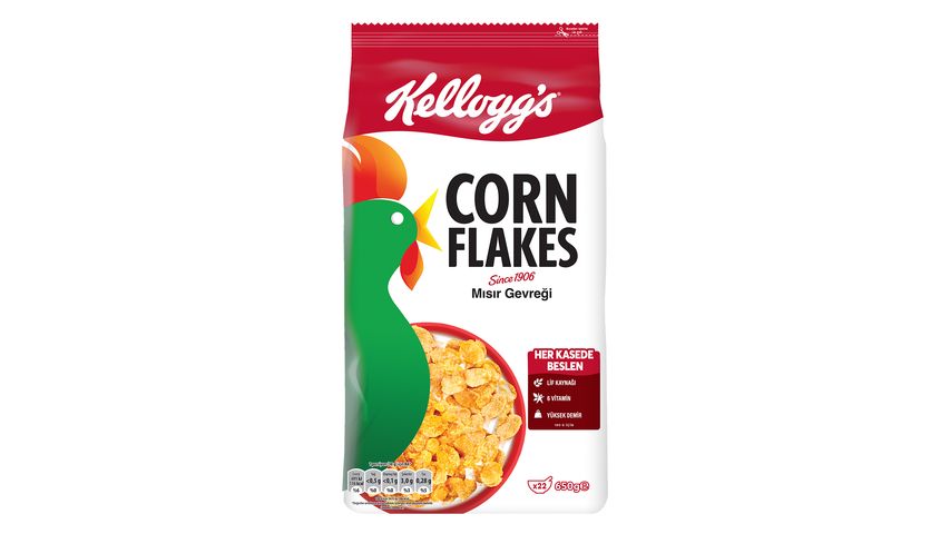Kellogg's Corn Flakes Kahvaltılık Gevrek 650 g