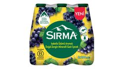 Sırma Isabella Üzümü Aromalı Maden Suyu 6 x 200 ml