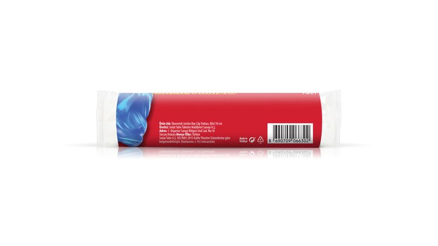 Cook Economic Jumbo Garbage Bags Blue 80 x 110 cm 10 pcs