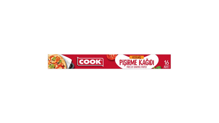 Cook Pre-Cut Baking Paper 37 x 42 cm 16 pcs