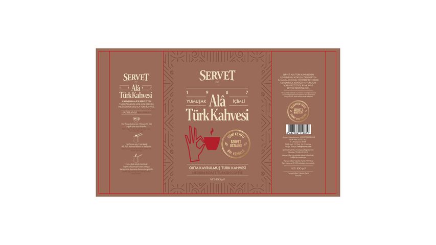 Servet Ala Türk Kahvesi 100 g